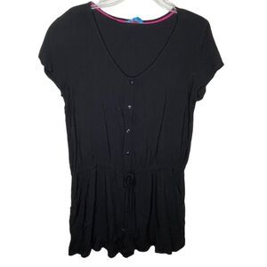 L'Amour Nanette‎ Lepore Shorts Romper Black
